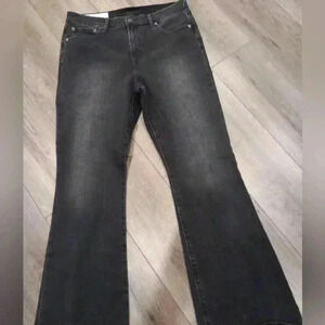 Gap flare high  rise jeans